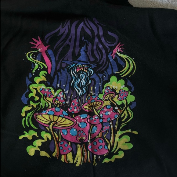 ALAB BLACK MAGIC FUNGI ZUMIEZ HOODIE SIZE M - Picture 4 of 4